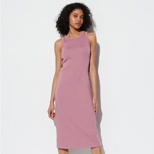 Uniqlo Ribbed Bra Sleeveless Dress